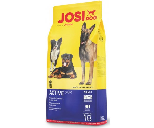 Сухой корм для собак JosiDog Active (Adult 25/17)