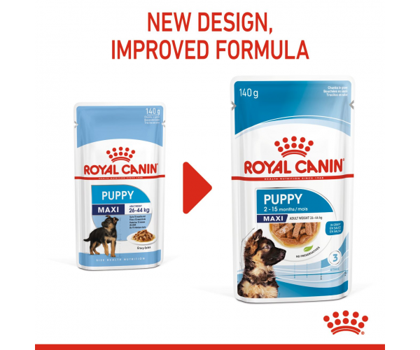Консервы для собак Royal Canin Puppy Maxi (в соусе)