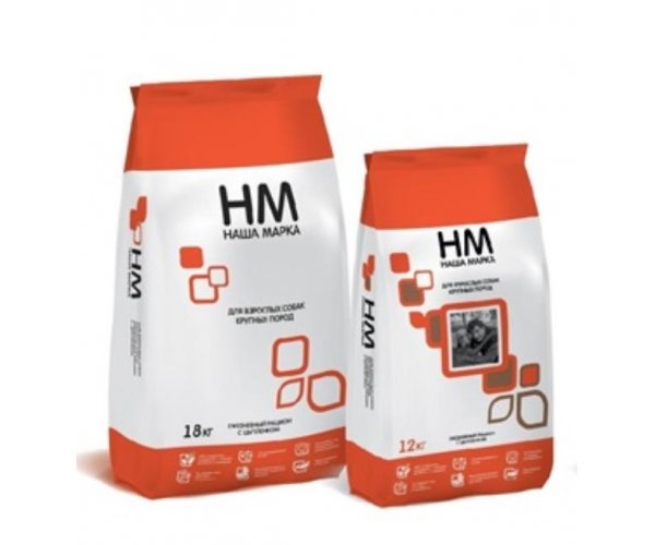 Сухой корм для собак Корм "НМ" для взрослых собак крупных пород