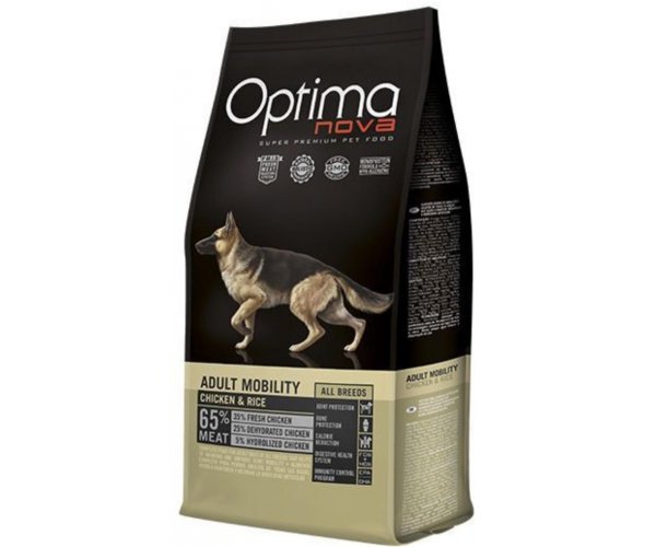 Сухой корм для собак Optima Nova Adult Mobility Chicken&Rice