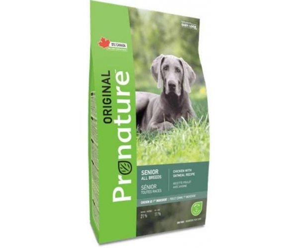 Сухой корм для собак Pronature Original Dog Senior Chicken Oatmeal