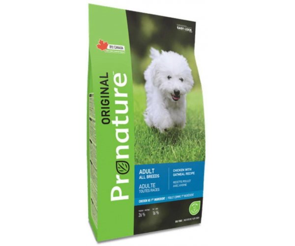 Сухой корм для собак Pronature Original Dog Chicken Oatmeal