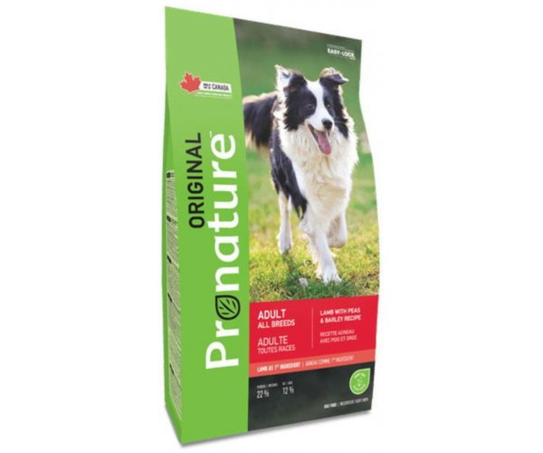 Сухой корм для собак Pronature Original Dog Lamb, Peas&Barley