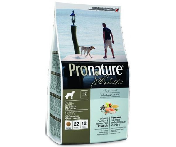 Сухой корм для собак Pronature Holistic Adult Salmon & Brown Rice All Breed